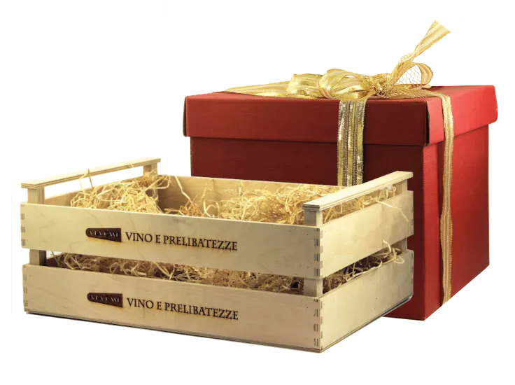 Classico Natale: Scatola con fiocco